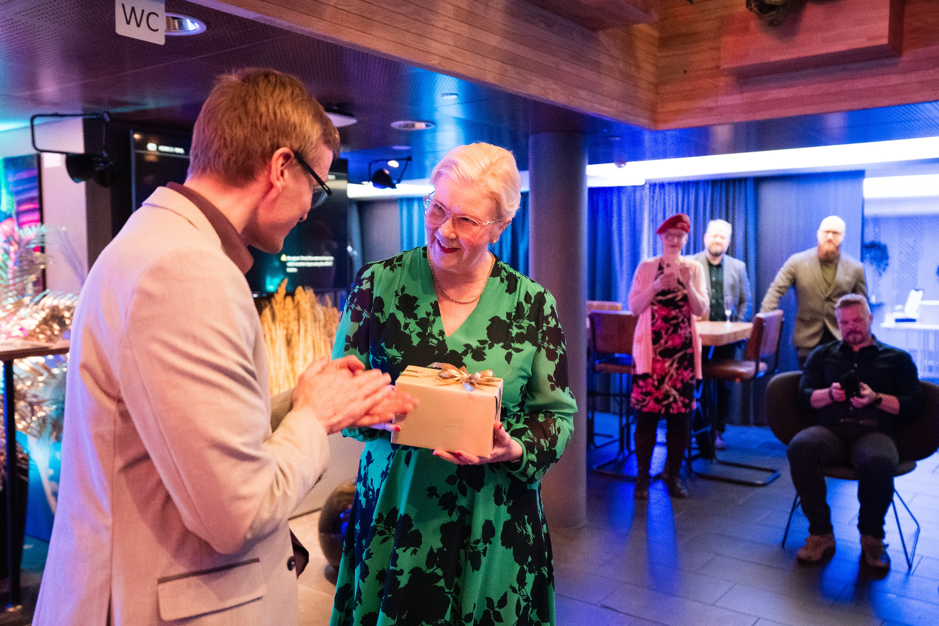 A wide view from the SwarmMind launch night