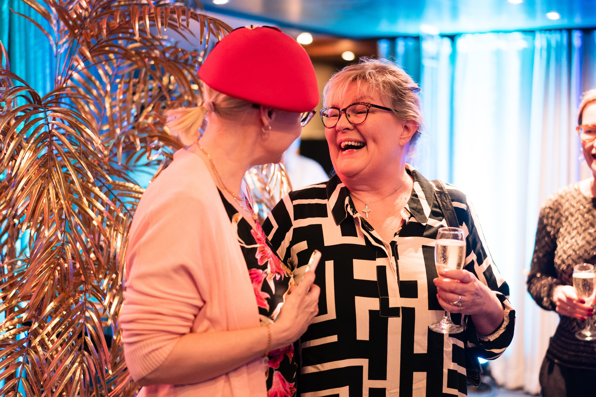 A portrait image from the launch venue